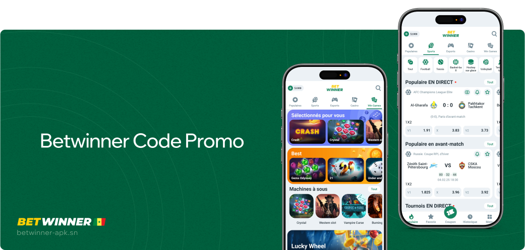 Betwinner Apk Sénégal Code Promo