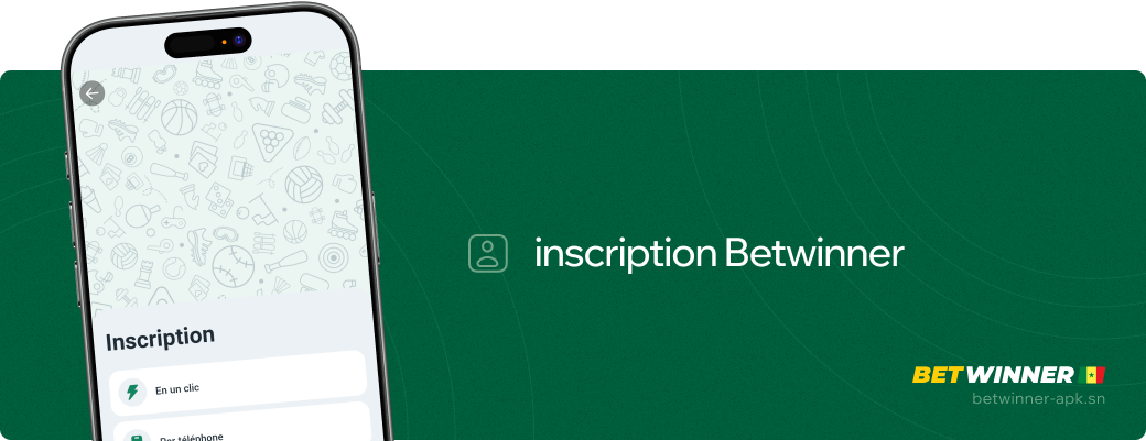 Inscription Betwinner apk Sénégal